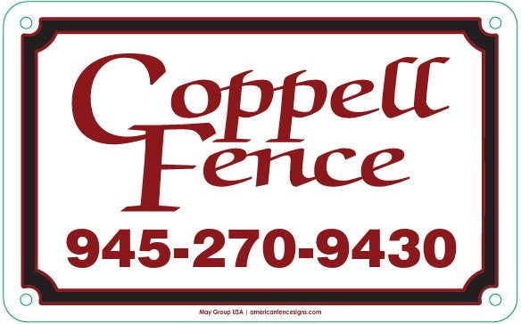 Coppell Fence 8x5