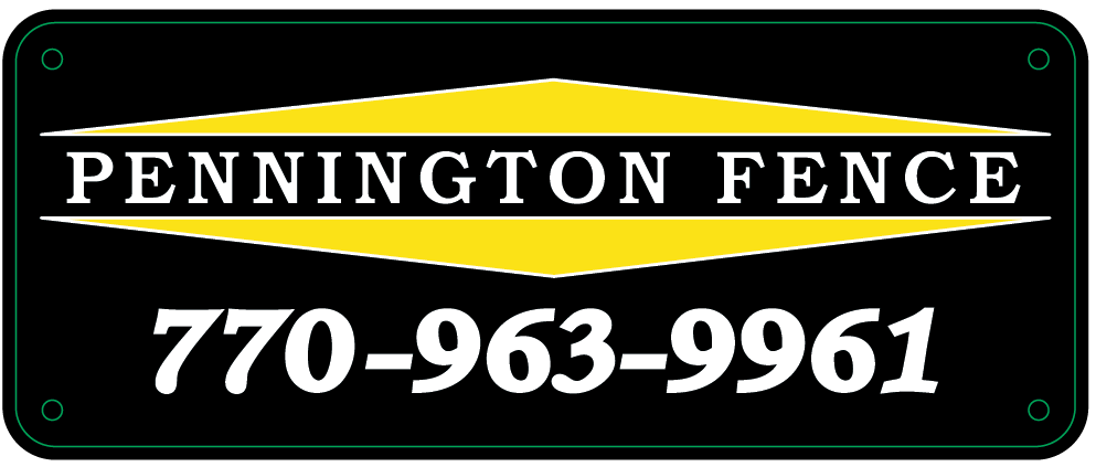 Custom Fence Sign - Pennington Fence 10x4