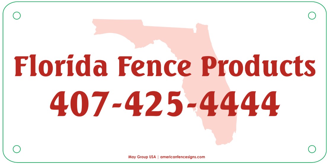 Florida Fence Products 8x4