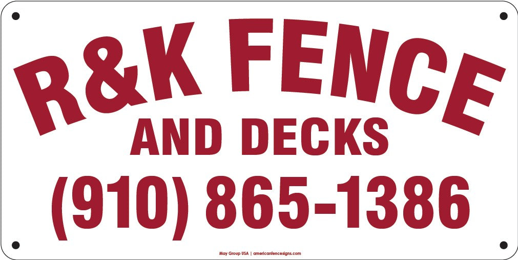 R&K Fence 12x6